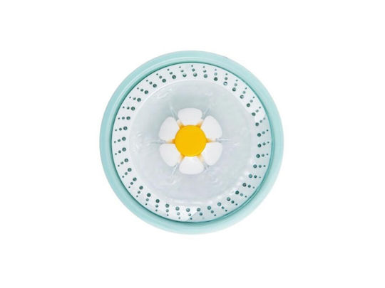Automatic Plastic Waterer / Fountain for Dog & Cat 2.4lt 18.1cm in White Color