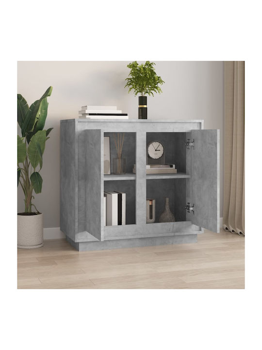 Bufet Beton gri 80x34x75cm