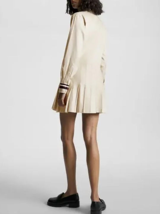 Tommy Hilfiger Sommer Mini Kleid Beige