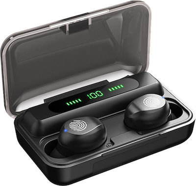 Remax Stereo Wireless True Stereo TWS-43 Earbud Bluetooth Handsfree Căști Negru