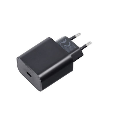 Blue Star Încărcător Fără Cablu cu Port USB-C Livrarea energiei / Quick Charge 4.0 Negruς