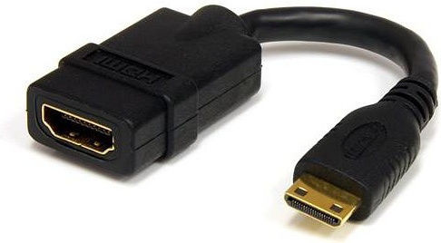 StarTech Converter mini HDMI male to HDMI female 1pcs HDACFM5IN