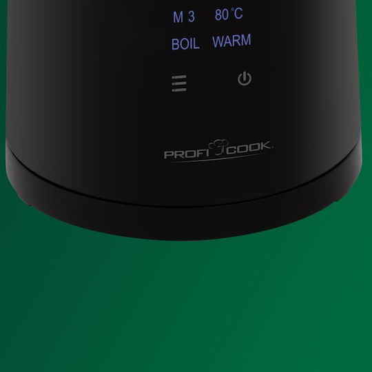 Profi Cook Βραστήρας 1.7lt 2200W Μαύρος
