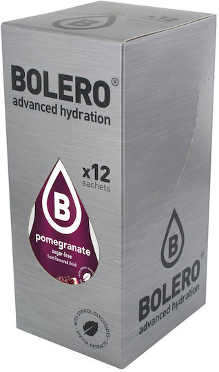 Bolero Χυμός σε Σκόνη 1.5L σε Νερό Ρόδι Χωρίς Προσθήκη Ζάχαρης 9gr