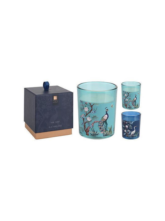Next Aromatic Candle in Jar with Blue Narcissus Scent 200g
