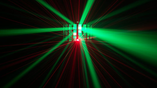 Chauvet Dj Strobe Light Beam LED DMX Kinta FX ILS Κόκκινο / Πράσινο