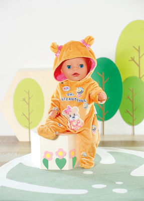 Zubehör Baby geboren Little Bear Onesie 36 cm.