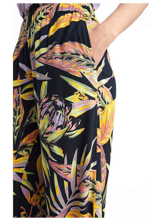 Malia Beach Women's Pantaloons Floral Black