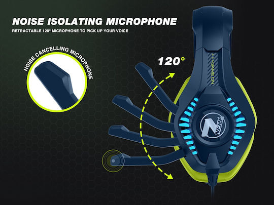 OTL Pro G5 Over Ear Gaming Headset cu conexiune 3,5mm Nerf