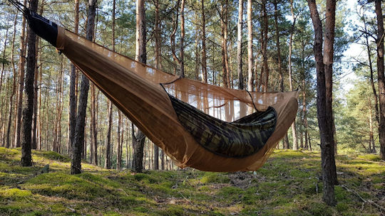Bushmen I-005389 Camping Mückennetz Beige 325x150cm.