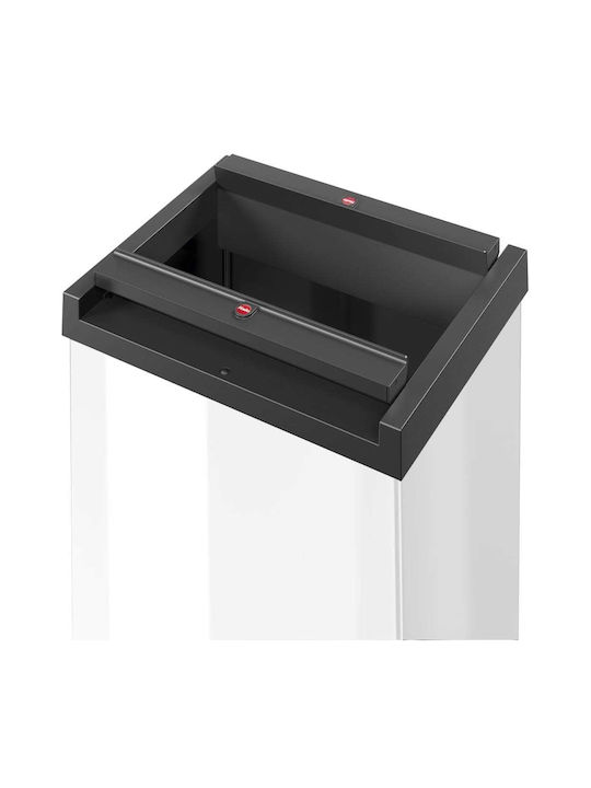 Hailo Coș de Gunoi Plastic Alb 35lt 1buc