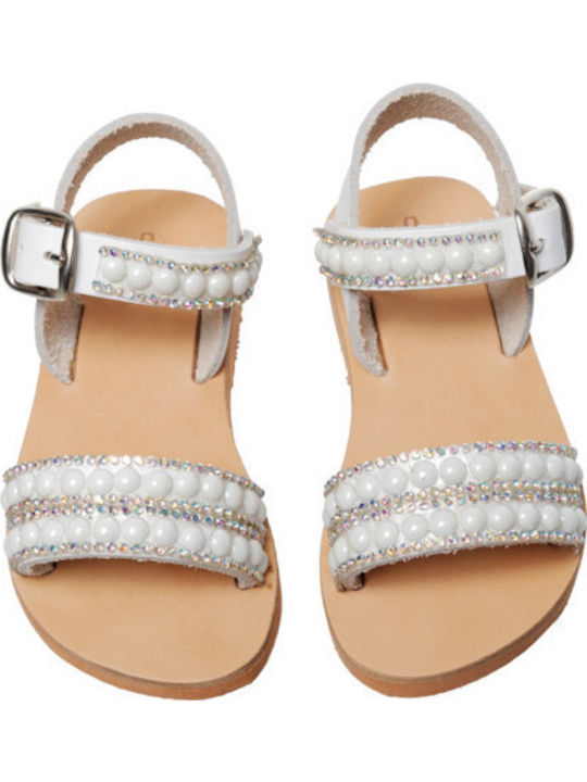 Kinder Sandalen Weiß
