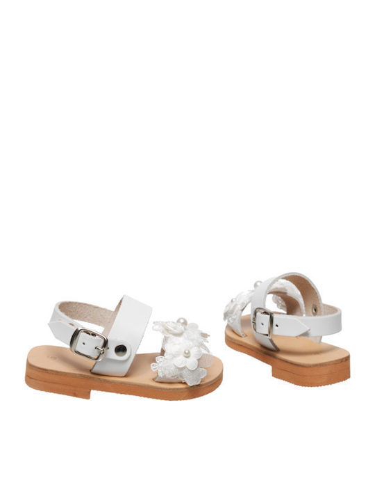 Kinder Sandalen Weiß