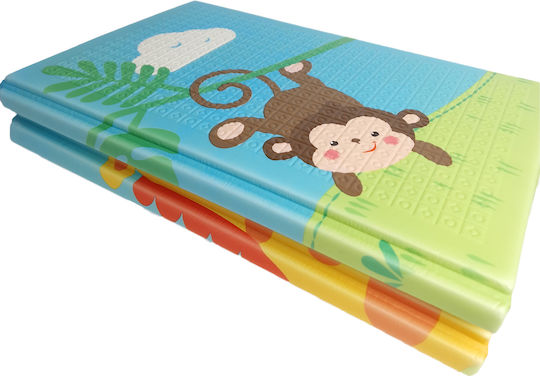 Sport1 Jungle Animals Play Mat for Baby Gym