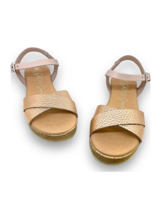 Kinder Sandalen Gold