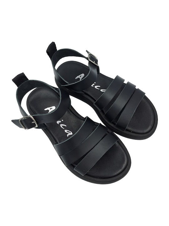 Kinder Sandalen Schwarz