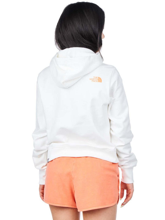 The North Face Women's Cropped Hooded Sweatshirt White