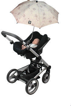 Dooky Umbrella Stroller Beige Leaves