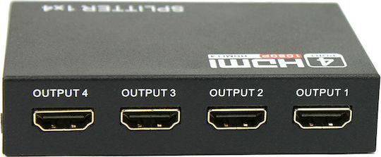 HDMI σε 4xHDMI with Power HDMI Splitter 18263