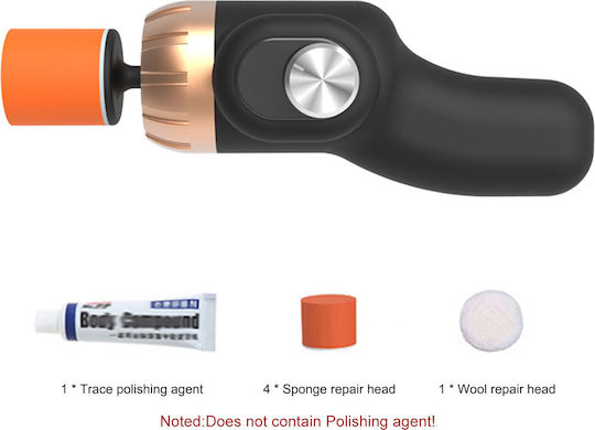 Factory Kit Reparator pentru Zgârieturi Autoturism Set de unelte pentru repararea zgârieturilor de pe mașină Negru