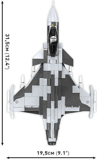 Cobi Конструктори Saab JAS 39 Gripen E за 7+ Години 480 Бройки