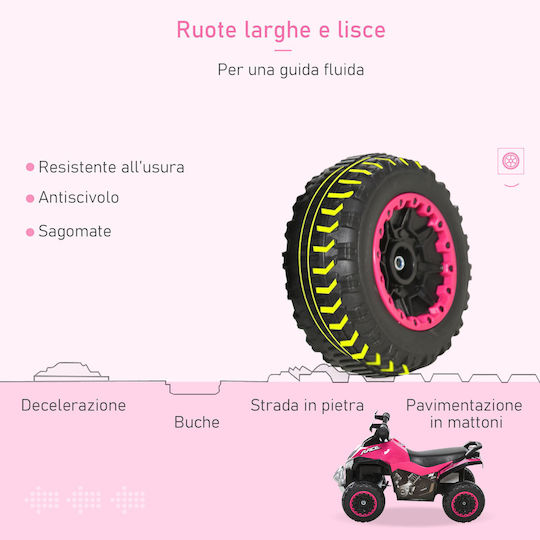 Tricicletă pentru copii Licențiat Cu pedale Fuchsia
