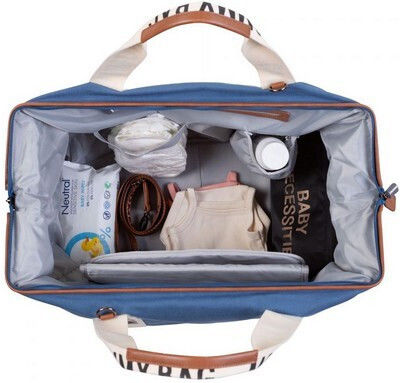 Childhome Τσанта-Смяна на Пелени Indigo 55x30x30см.