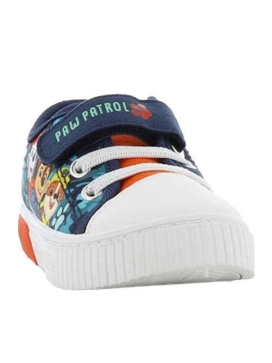 Παιδικά Sneakers με Σκρατς & Φωτάκια Μπλε