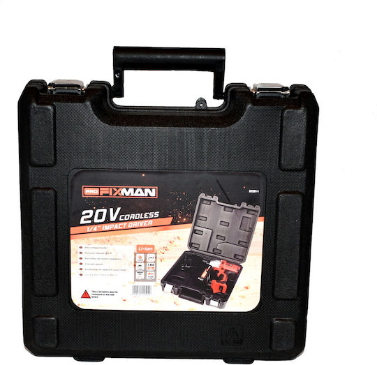 Fixman FIX-RF201-1 Akku-Schlagschrauber Batterien 20V