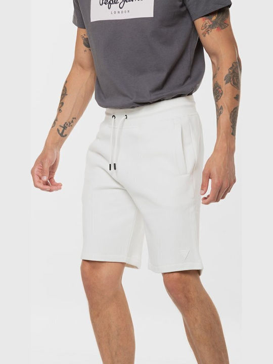 Men's Athletic Shorts White