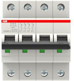 Abb Automatischer Schutzschalter 1A Vierpolig AC 70424