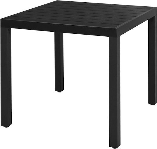 Garten- und Outdoor-Möbelsets für kleinen Raum 3 Stück Schwarz mit Kissen