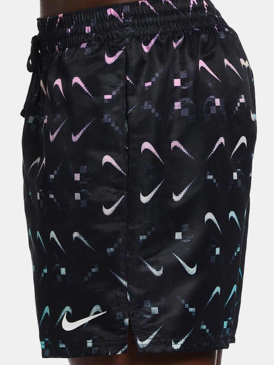 Volley Men's Swimwear Shorts Black with Patterns