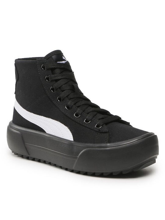 Puma Kaia Mid CV Flatforms Sneakers Black