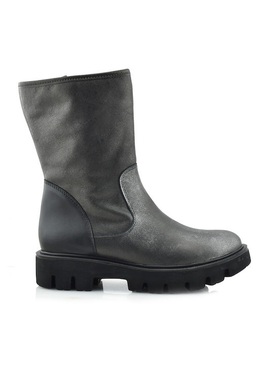 ARIS TSOUBOS DESIGNER STIEFEL DUNKEL SILBER - 004