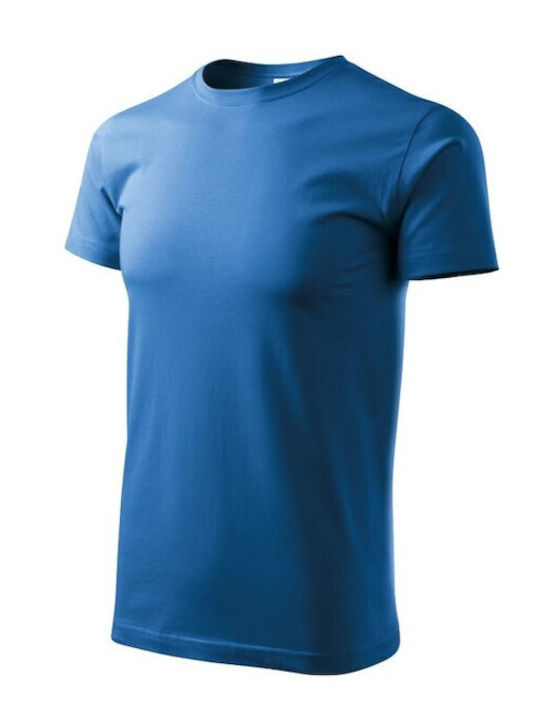 Malfini Werbe-T-Shirt in Blau Farbe