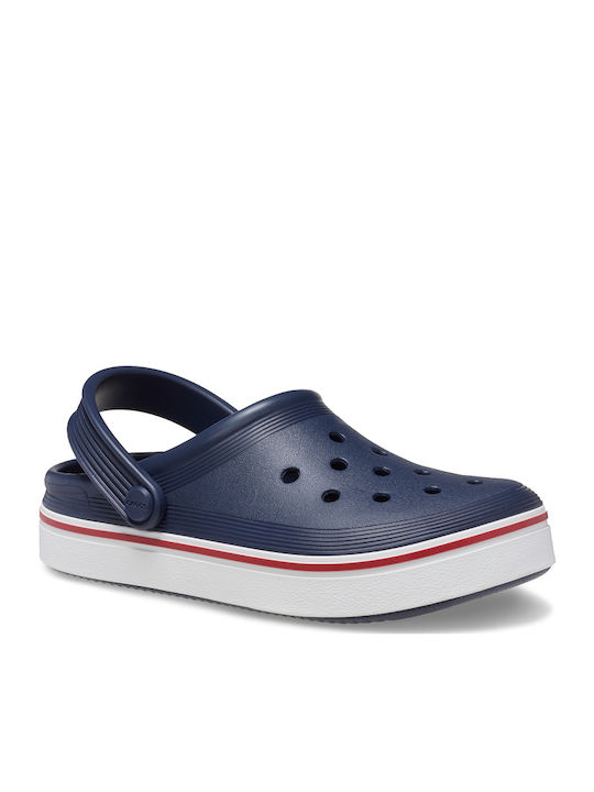 Crocband Children's Anatomical Beach Shoes Navy Blue