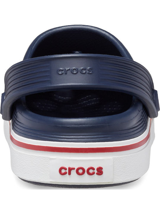 Crocband Παιδικά Ανατομικά Σαμπό Θαλάσσης Navy Μπλε