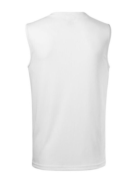 Malfini Men's Sleeveless Promotional Blouse White