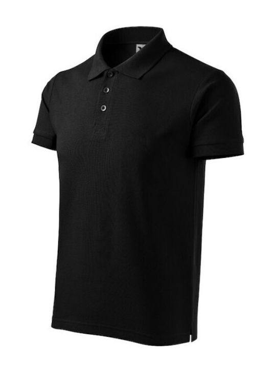 Malfini Men's Short Sleeve Promotional Blouse Black