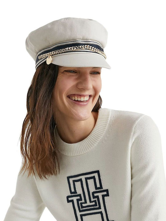 Tommy Hilfiger Fabric Women's Cap Coast White