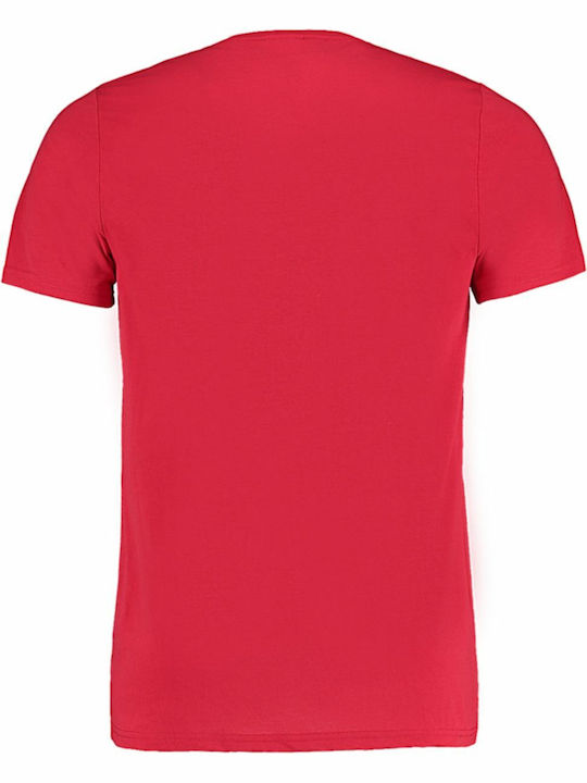 Kustom Kit KK504 Men's Short Sleeve Promotional T-Shirt Red