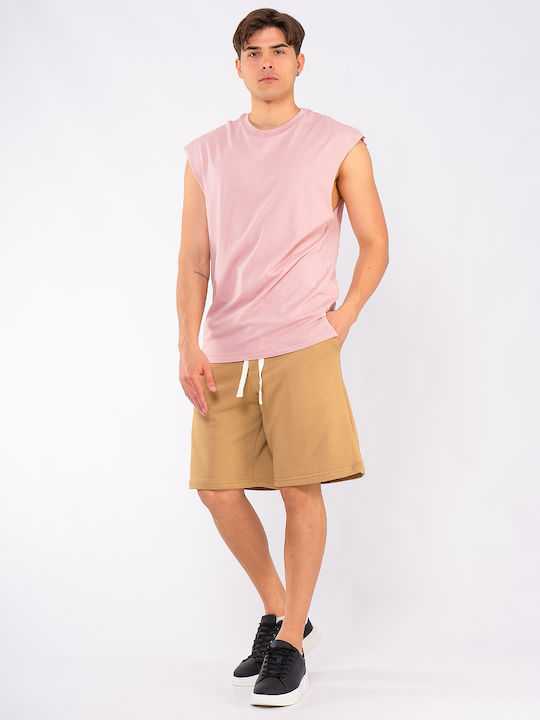 Men's cotton shorts | M131 Bruno - Camel