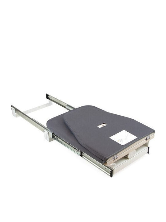 Emuca Ironing Board for Steam Iron Foldable 81x30cm