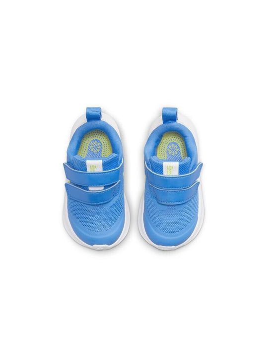 Star Runner 3 Kids Sports Shoes Running with Hoop & Loop Closure Light Blue