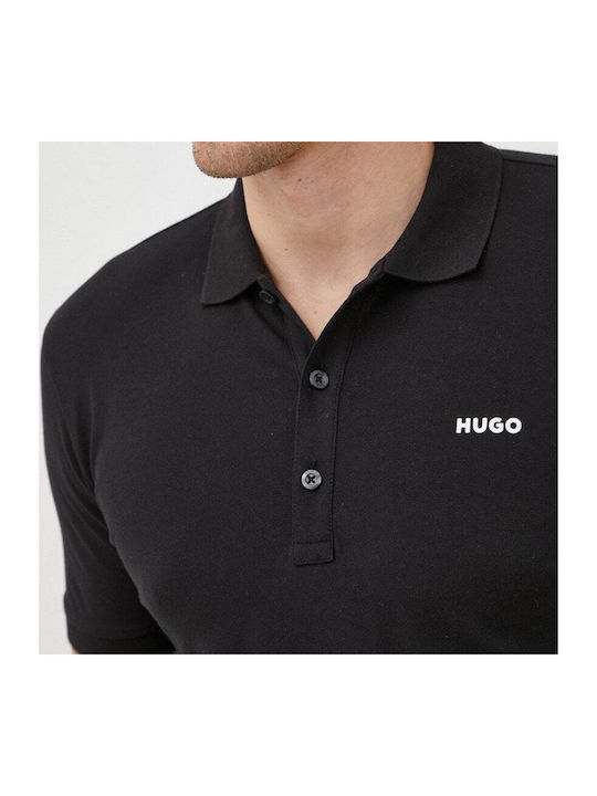 Hugo Boss Men's Short Sleeve Blouse Polo Black