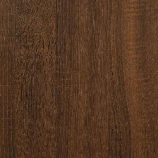 Schubladen Aufbewahrung mit 3 Schubladen Brown Oak L36xB35.5xH67.5cm