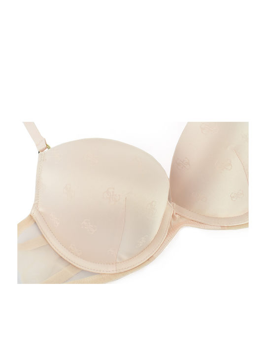 Guess Balconette Balconette Bra Underwire Pink