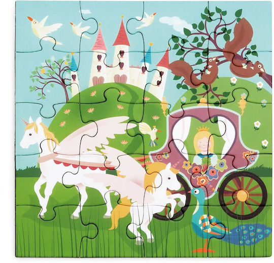 Детски Пъзел Princess Magnetic Book to Go 40бр Scratch Europe