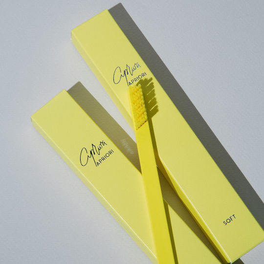 Apriori Четка за зъби Soft Sunflower Yellow / Silver